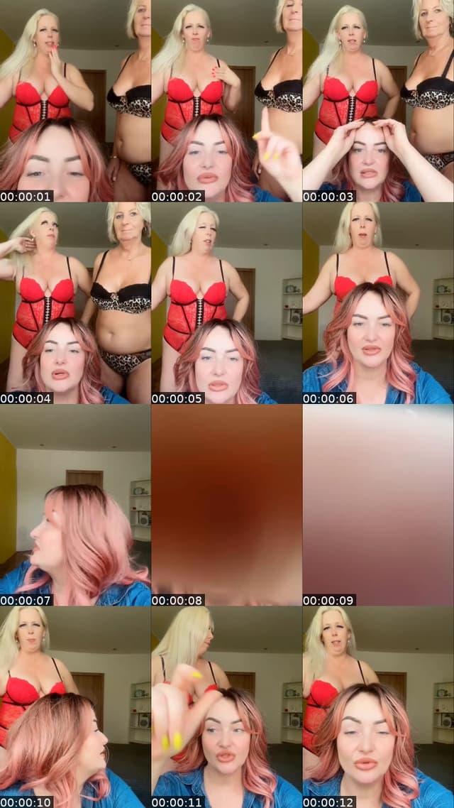 Clapper live: Girls 3way😈 by @queenaleksagrey