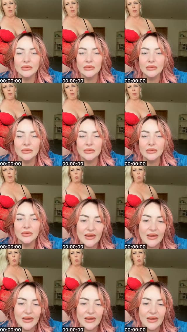 Clapper live: Girls 3way😈 by @queenaleksagrey